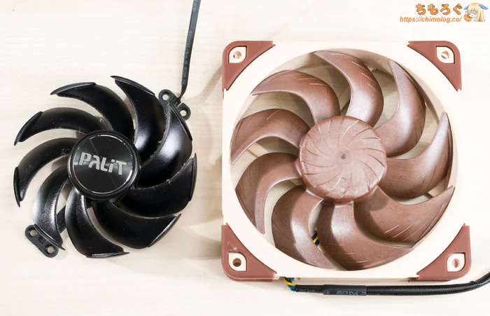 グラボのデシュラウドMOD（ファン交換）