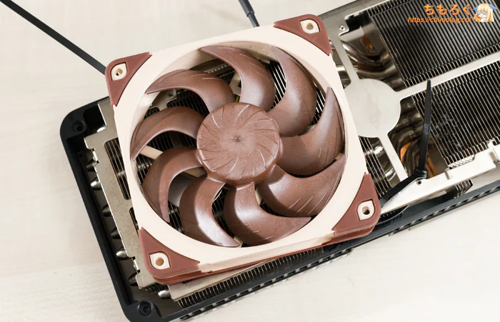 グラボのデシュラウドMOD（ファン交換）