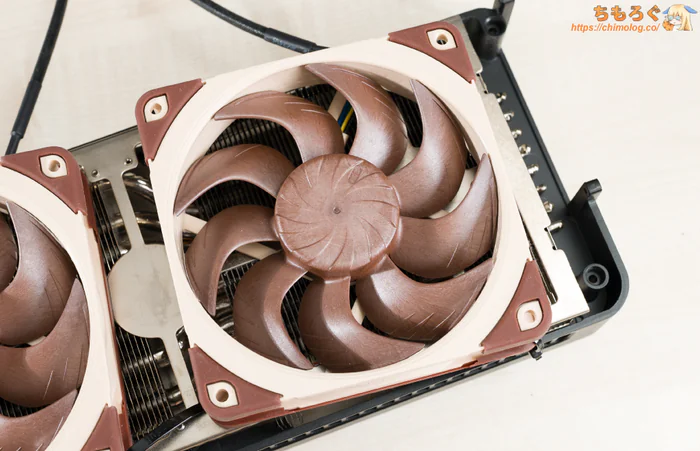 グラボのデシュラウドMOD（ファン交換）