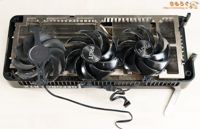 グラボのデシュラウドMOD（ファン交換）