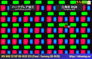 MSI MAG 321UP X24レビュー(画素ドット)