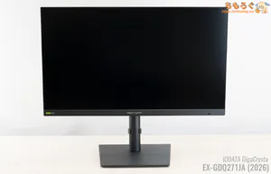 IODATA EX-GDQ271JA MAX レビュー（デザイン 実物写真）