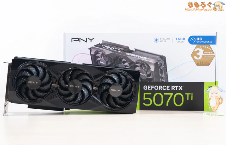 RTX 5070 Ti 16GB 写真