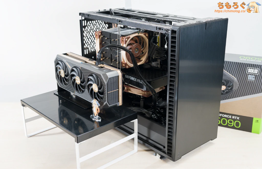 2枚目の巨大グラボを簡単かつ安全に増設する方法【AVA5 PCIE 5.0