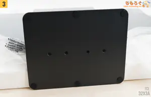 TCL 32X3A MAX レビュー（組み立て）