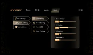 View More Widget OSD